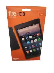 Amazon Fire HD 8 W/ Alexa (7th Generation) 16GB WiFi - Black Color - New Sealed