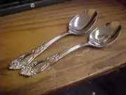 Reed & Barton Stainless HAVERSHAM 8 3/4" Tablespoons (2) MINT NEW