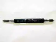 NEW 5 40 UNC 2B THREAD PLUG GAGE #5 .125 GO NO GO P.D.'S= .1088 & .1121 1/8 5-40