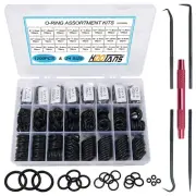 1200 Pcs Rubber O Rings Assortment Kit for Automotive Faucet Pressure Washers