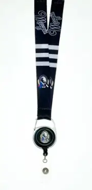 Collingwood Magpies AFL Lanyard Detachable Keyring Retractable ID Holder