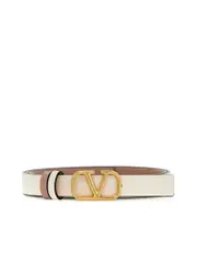 Valentino Garavani Reversible Vlogo Signature Leather Belt