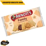 Arnott'S Family Favourites Assorted Biscuits 500G- AU