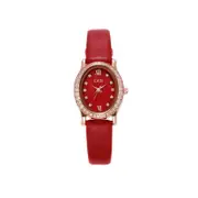 21cm 12037# Fashion Belt Female Watch Fashion Watch Small Dial Quartz Waterproof Ladies Oval Watch