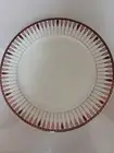 Set of 4 Grace Teaware Geometric Design 10 1/2" Dinner Plates