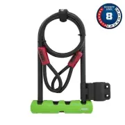Abus Ultra 410 + Cobra U-Lock and cable - 12mm x 6.7'' x 9'' - cable SH34 345906