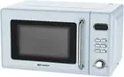 Retro Compact Microwave Oven, 0.7 Cu. Ft., 700W, 8 Auto Menus, Thunderbird Blue