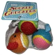 Bark Box Dog Toy Medium Large Set of 3 Tennis Balls Sucker Chuckers BarkBox