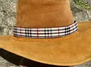 New Natural hat band Adjustable Unique woman man hats Hat extra 2 colours in 1