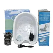 Ionic Foot Spa Bath Detox Machine With Tub Basin Foot Bath Detoxing Massager Ion Cleanse Massage Device Bucket Health Care Relax -New SZJR g2024131246