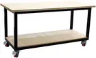 Mobile steel work bench 1800 x 800mm, direct from our Melbourne factory