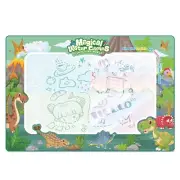 Water Mat Water Doodle Mat - Kids Reusable ,Drawing Toy, Mess- Coloring8737