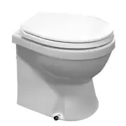 Boat 12v Toilet, Home Style Toilet 12 Volt Macerator Luxury Large China Bowl New