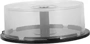 KOMBIUDA Large Capacity Empty CD Container Clear Plastic Dvd Storage Box for Organizing Discs Office Dorm or Pub Durable Elegant Design for Easy Access and Organization