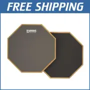 Lightweight 12" RealFeel Drum Pad - Portable Two-Sided Practice for Musicians