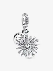 *New Authentic* Pandora Sparkling Firework Double Dangle Charm-793512C01