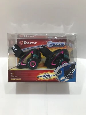 Razor New Jetts Heel Wheels with Pink Real Sparking Action
