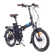NCM London Folding E-Bike, 250W-350W, 36V 15Ah 540Wh Battery [Matt Black 20"]