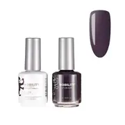 Lechat Nobility NBCS137 Raven - UV LED Gel & Nail Polish Lacquer Duo 15ml