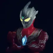 Ultraman Regulos. Lightning Action Figure. BANDAI. 7inches
