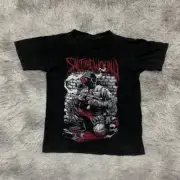 Deathcore band salt the wound T-shirt Black Classic Unisex Tee ZL517