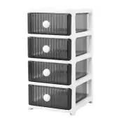 Elegant Drawer Storage Cabinet Functional Makeup Stationery Container