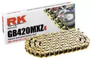 RK GB420MXZ4-120 420 MXZ GB Heavy Duty Chain - 120 Links - Gold