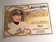 2018 Topps Allen & Ginter Fantasy Goldmine 5x7 Ichiro Suzuki Mariners 49 04/49