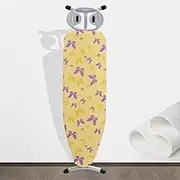 MAEEHDNKM Ironing Board Cover and Pad 13x 43In Heat Reflective Ironing Board Pad with Thick Padding Cotton Iron Board Cover Adjustable Elastic(Yellow)
