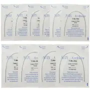 Dental Orthodontic Ti-Mo Titanium Molybdenum Alloy Arch Wires Ovoid Ormco TMA