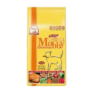 Mobby莫比貓飼料 成貓抗毛球配方 化毛貓糧7.5KG (074198990030)