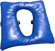 kokiya Bedside Commode Seat Cushion,Seats Pad Cover Household Toilet Seat Cushion for Camping Toilet Home Commode Chair Disabled, Deep Blue
