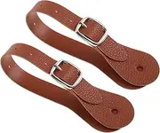 NOLITOY 2pcs Adjustable Spur Straps Lightweight Horse Riding Gear for Men Women Riding Straps Comfortable Boot Accessories Practical Outdoor Equipment