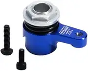 Aluminium 7075 25T Servo Horn with Built-in Spring for Losi 1/18 Mini LMT 4X4 Brushed Monster Truck RTR-LOS01026 Upgrade Parts - Blue