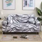 Marble Printed Sofa Slipcovers Sofa Covers Protector Couch Cover 1/2/3/4 Seater