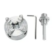 Mini Lathe Chuck Set Self-Centering Connecting Rod for Electric Drill Chuck
