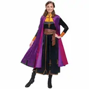 Anna Deluxe Disney Frozen 2 Queen of Arendelle Book Week Womens Costume Plus XL