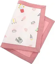 Beatifufu 2pcs Invisible Zipper Pillowcase for Toddler Safe Cotton Yarn Cartoon Pillow Cover Boys and Girls Bedding Set