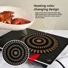 Induction Stove Top Cover Protector Mat Thermochromic Silicone Cooktop Protect