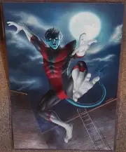 Marvel X-Men Nightcrawler Glossy print 11 x 17 In Hard Plastic Sleeve