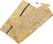 COMNESTBI Book Bag Style Bag Zippered Bible Case Pouch Books Organizer Carrier Scripture Bag Embroidery Storage Pouch Covering Holder Pouch Organizer Bible Covers Cloth