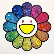 Takashi Murakami Flower Sparkles signed print kaikai kiki ED 300 100% Authentic