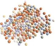 Kisangel Ceramic Ball Pebbles for Pot Plants Clay Pebbles Decorative Garden Soil Supplies Flower Pot Decor