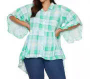 24 Smock Top / Hi - Low Tunic - Cool & Comfy Viscose Fabric - NWT by AUTOGRAPH