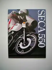 1981 YAMAHA Seca 550 Sales literature/ Sales brochure (NOS--not a reprint)
