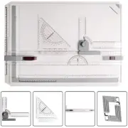 A3 Drawing Board, Lightweight Multi-Funtion Drafting Table with Adjustable Me...