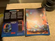 original 11- 8.5'' Sub Roc 3D Sega arcade video game AD FLYER