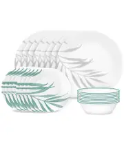 Corelle Solar Print 18pc Dinnerware Set