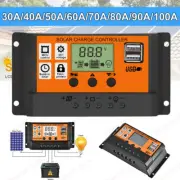 100A MPPT Solar Panel Battery Regulator Charge Controller Auto Tracking 12V/24V