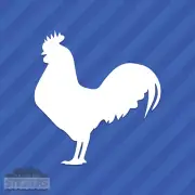 Rooster Vinyl Decal Sticker